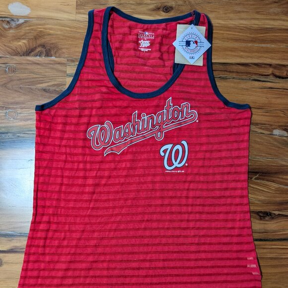NWT Campus Lifestyle Washington Nationals Women's Tank Top Large - Picture 1 of 12
